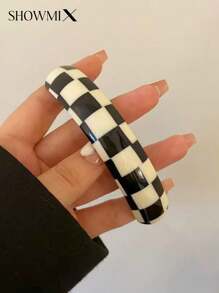 Premium Acetate Hair Clip With Handcrafted Diamond Inlaid, Elegant Aesthetic Hair Accessory, High-Quality Snap Clip