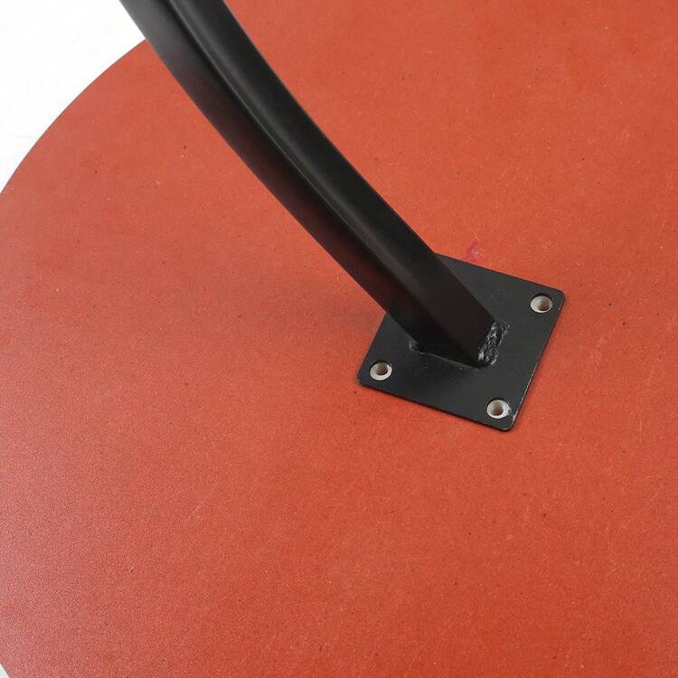 Coffee Table C-Shaped Side Table Sofa Table End Table Living Room Lightweight UK - Blanco - Añade 9