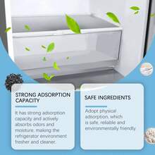 Jue Fish Refrigerator Deodorizer Box Household Refrigerator Freezer Deodorizing Cleaner Odor Eliminator Refrigerator Cleaning Agent - 1 - 查看 5