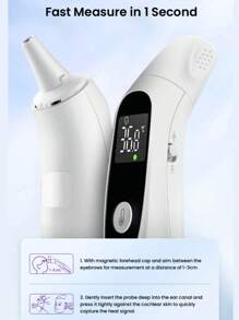 PHILIPS Infrared Ear & Forehead 2-In-1 Thermometer - Multicolor - View 9