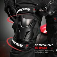 Motorcycle Knee Pads And Elbow Pads, Anti-Fall Anti-Collision Gear For Outdoor Sports Riding, Essential Protective Equipment For Riders, Unisex Design, Ideal Gift For Riders - MK1023 Knee Brace - View 5