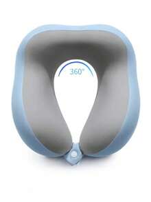 【2025新品热卖】U型记忆棉颈枕 带/不带收纳盒 多款可选便携旅行午睡枕 慢回弹颈垫 办公室午休神器 飞机旅行颈枕 可拆洗枕套 颈部支撑 慢回弹支撑 旅行枕 - 彩色 - 查看 5