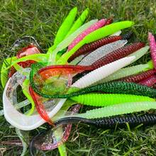 38pcs Lure Threaded Bait Set Suitable For Bass, White Fish, Snapper, Catfish, Golden Bass, Tuna, Salmon, And Other Fish Species - Multicolor - View 6
