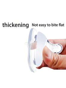 超柔软宽槽安抚奶嘴，防胀气，模拟母乳喂养，防呛噎，实心材质，宝宝必备，送给宝宝的最佳礼物 - 多種顏色 - 查看 2