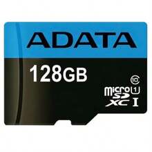 Tarjeta de memoria Adata AUSDX128GUICL10A1-RA1 Premier con adaptador SD 128GB - Negro - Ver 3