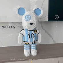 10000片超大熊积木玩具客厅摆件熊出没拼图拼装模型DIY礼物3D立体摆件适合成人生日礼物闺蜜礼物朋友礼物 - 無色 - 查看 12