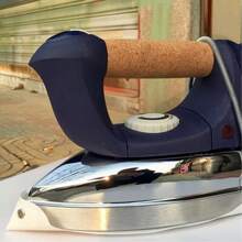 1/2pcs Ironing Board Cover, High Heat Resistant Iron Protective Sleeve, Durable Sliding Cover Design, Suitable For Home Accessories, Travel Essentials, Dorm Storage, Household Ironing Board Protection, Fits Most Fabric Types And Cleaning Tools