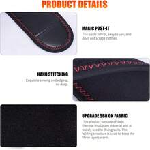 Heated Knee Brace Wrap, 3 Adjustable Heat And 6 Vibration Massager For Arthritis Knee Pain Relief Massaging Knee Pad - 黑色 - 查看 8