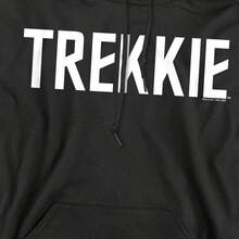 Star Trek Felpa con cappuccio da uomo Trekkie (Nero) - Caffè Marrone - Visualizzare 4