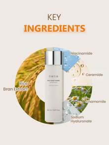 TIRTIR Milk Rice Powder - Deep Nourishing, Moisturizing, Refreshing Skin, Containing Niacinamide, Ceramide, Rice Bran Extract And Other Natural Ingredients, Korean Skincare, Vegan, 150ml - Rice Toner - View 5