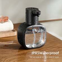 Automatic Foaming Soap Dispenser Touchless - Large Capacity, USB Rechargeable, Adjustable Flow For Kitchen & Bathroom | Wall-Mountable, Modern Design | Ideal Gift (Hand Soap, Dish Detergent, Non-Contact)