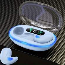 New Senyang True Wireless In-Ear Comfortable Sleeping Headset Music Earbuds Video TWS HIFI Dolby Bass ACC Stereo HD Calling Earphones Adapted For Android Compatible With Iphone Cellphone Gaming Earpieces Couples Smart Headphones - Nhiều màu - Xem 9
