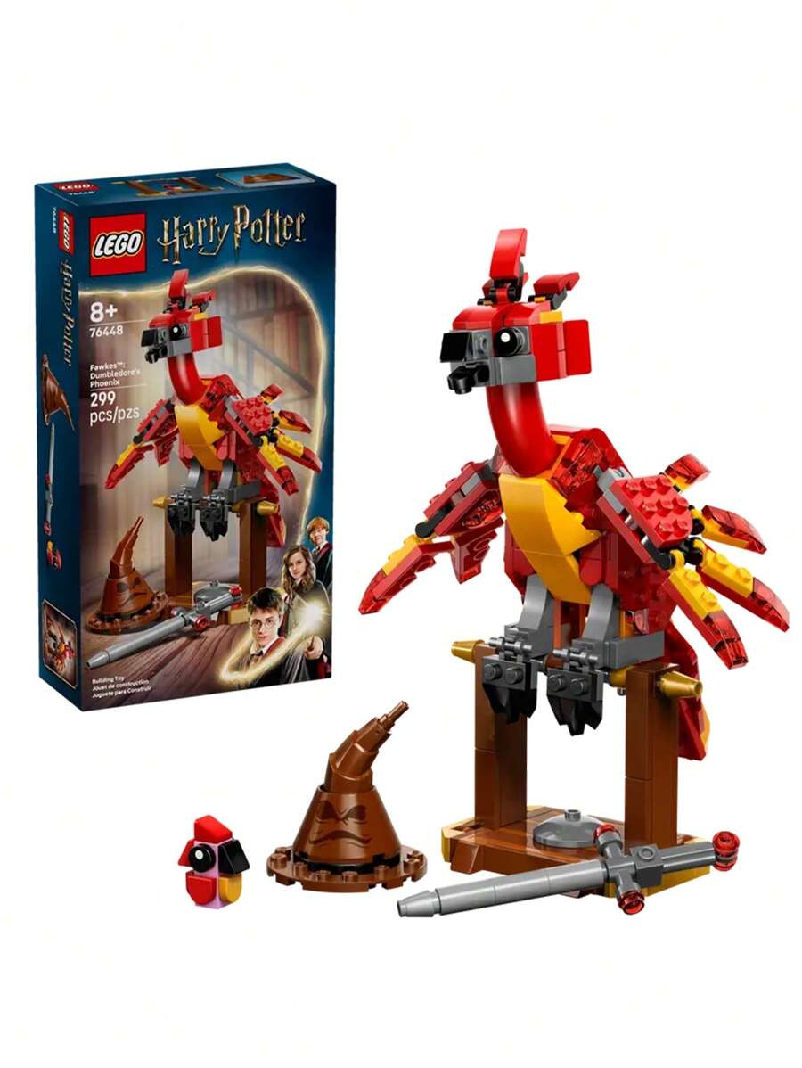LEGO Harry Potter™ Fawkes™: Dumbledore's Phoenix GIRLS FIRST 76448 - Multicolor - View 1
