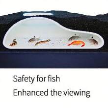 New Creative Single-Hole Pet Habitat For Aquarium, Underwater Cave Tunnel Decoration For Fish And Shrimp Hideouts, Playtime And Resting Area - Multicolor - View 2