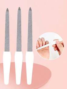 Multi-Functional White Nail File For Daily Use