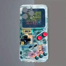 Creative Game Console Transparent Angel Eye Soft Case For IPhone 17 Air 16 15 14 13 12 Pro Max/17 16 15 14 Plus 11/X/XS/Max/XR Shock-Absorbing Drop-Resistant Wear-Resistant Unisex Holiday Birthday Gift - 無色 - 查看 2