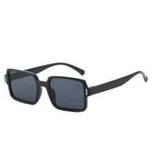 3 件装女士塑料方形波西米亚风时尚眼镜组合，适合节日礼物热带海滩度假配饰 - 彩色 - 查看 2