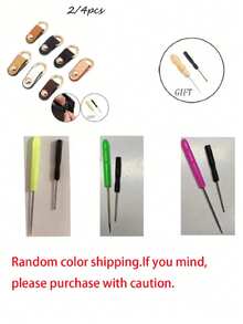 2pcs Metal Buckle Bag Accessories Set, Including Metal Buckle, Essential DIY Bag Hardware, Simple Design Suitable For Various Bags (Needle And Screwdriver Included) - Multicolor - View 11