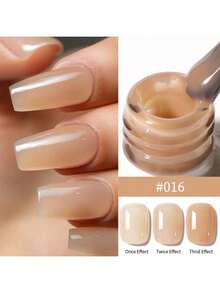 XEIJAYI 1pc Ice-Through Color Gel Nail Polish Semi Permanent Nail Art Soaking UV LED Nail Salon DIY Nail Salon Gel For Spring And Summer - Nhiều màu - Xem 28