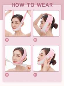 1 件女士面膜、面部绷带、睡眠面膜，适合日常佩戴