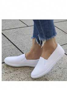 Women Tennis & Racquet Sport Shoes - White - View 1