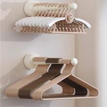 1pc Space-Saving Strong Suction Cup Storage Rack, Extendable And Foldable, No Drilling Needed, Ideal For Entryway Bag Storage, Balcony, Wardrobe, And Bathroom Organizer, Multifunctional Wall-Mounted Shelf For Small Apartments, Clutter Reduction, Easy To Install, High Load Capacity, Lightweight, Reconfigurable For Various Living Spaces