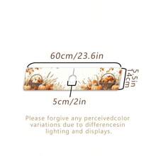 Faucet Splash Guard, Autumn/Halloween Style, Bathroom Faucet Splash Mat To Set Holiday Atmosphere, Anti-Moisture Anti-Slip Faucet Mat, Kitchen Countertop Accessory, Kitchen & Dining Table Accessory, Sink Drain Mat, Absorbent & Anti-Slip Multifunctional