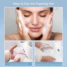 10 PCS Exfoliating Mesh Soap Pouch Double Layer Thicken Foam Net Soap Saver Sack Drawstring Holder Bags Bubble Mesh Bags (Multicolor)