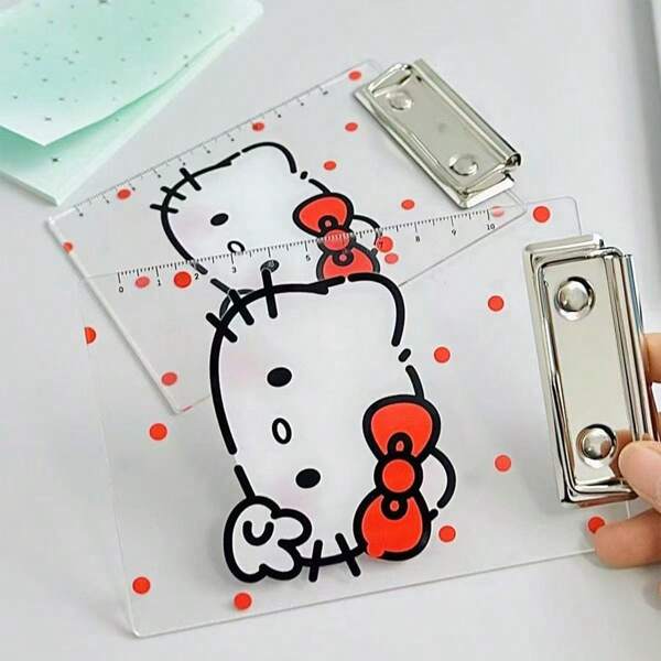 Sanrio Sanrio, Mini KT Cat, Suporte de Quadro Portátil, Suporte Criativo para Notas, Alto Nível de Aparência, Presente Perfeito para Estudantes