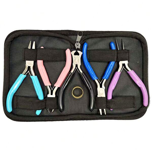 1 Box Of 5 Multipurpose Tool Pliers - For DIY Crafting Various Handmade Products