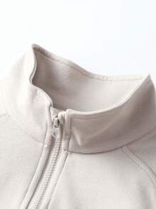 Annil Kinderkleidung, Mädchen, mittlere und ältere Kinder Oberbekleidung, Prinzessinen-Stil Stehkragen Hoodie Set für Herbst