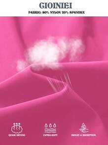 Men's Solid Color Casual Pants Comfortable And Breathable Zippered Pocket Design Suitable For Casual Wear - 粉色 - 查看 6