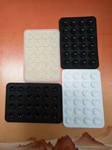 硅胶吸盘手机壳支架、手机吸盘、Octobuddy、粘性手机握把、粘性手机支架，适用于手机的粘性学校用品，返校 - 彩色 - 查看 2
