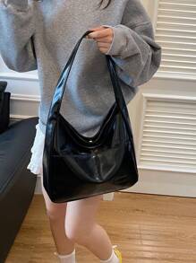 Nouveau grand sac fourre-tout à la mode pour femmes, sac à épaule de style élégant, sac à main chic