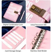 Pasta com 100 envelopes para desafio de economia de dinheiro, pasta com 100 envelopes para desafio de economia de dinheiro, livro de desafios de economia com cadeado, maneira fácil e divertida de economizar 5050 dólares, brindes e recompensas, volta às aulas, decoração de outono, decoração de outono, decorações de Natal, presentes de Natal, presentes de aniversário, presentes de feriado, presentes de formatura