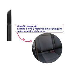 Mini aspiradora de mano portátil inalámbrica - Negro-1 Piezas - Ver 8