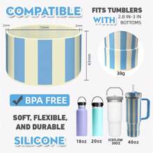 كم سيليكون للكوب، وقاية لامسة للكوب، حامل كوب للسيارة