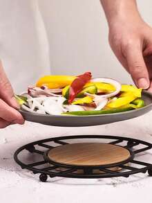 قطعة واحدة من البساط المربع المقاوم للحرارة، حصيرة الطاولة المطبخية ،قاعدة الأواني،أدوات المطبخ