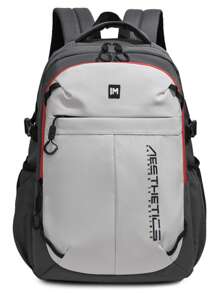 男学生高容量迷彩旅行背包，高中减负背包