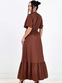 LONG SUMMER DRESS - Rỉ Nâu - Xem 2