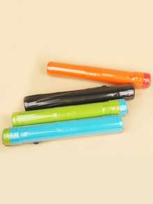 6.5cm/2.56in Diameter Plastic Telescopic Art Tube, 43.5cm/17.13in Retracted Length, Max 75cm/29.53in Extended Length, High-Quality Plastic Telescopic Art Tube, Storage Tube, Collection Tube, Transport Tube, Poster Tube, Quiver Tube,For School Supplies,Back To School - Multicolor - View 9