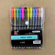 1 Set Unique Color (No Duplicates) - Fine Tip Art Markers, Plastic Material With Metallic Pen, Highlighter, Glitter Pen And Watercolor Pen, Suitable For Adult Coloring Books, Doodles, Scrapbooking, Drawing, Painting, Writing, Sketching And Highlighting, Great Gift For Back To School, Artists And Crafters