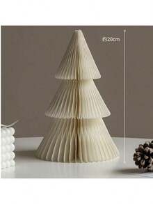 Set di 3 decorazioni da tavolo per albero di Natale in carta a forma di alveare 3D, palla di fiori di carta 2025, decorazione multifunzionale per casa, ufficio, cucina, feste, matrimoni, compleanni e attività stagionali, decorazione per centro tavola, decorazioni natalizie per la casa, regali di Natale, decorazioni natalizie per la stanza, decorazioni natalizie invernali