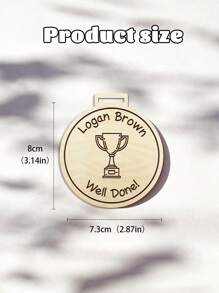 Personalised Engraved Wooden Medal Well Done Medals | Gifts For Mums And Dads | Valentines Gifts,School Leaver Class Of 2025 Medals / Teacher Pupil Gift / Personalised Name Wooden Medal / End Of Term Gift / Gift From Teachers,For School Supplies,Back To School