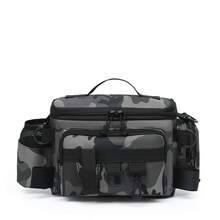 Waterproof Fishing Waist Pack – Multi-Function Lure Tackle Bag With Detachable Rod Holder & 20L Capacity (Hands-Free Design For Kayak/Bank Fishing)