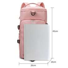 Fashionable Travel Fitness Bags, Swimming Sports Bags, Outdoor Camping Luggage Bags, Business Trip Short Travel Outdoor Training Handbags, Can Hold Shoes, Multiple Color Options, Student Bags, Hiking Bags, Festival Gifts - màu đen - Xem 9