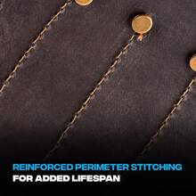 Funda de Piel Curtida con Aceite de Calidad Profesional, Resistente y Duradera, Accesorio Ideal para Fundas de Herramientas y Cinturones de Trabajo - Funda para taladro - Ver 3