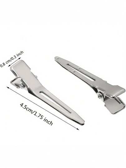 100/15/5pcs Anti-Slip Duck Clips, Suitable For Salon Styling, Precise Sectioning, Hair Styling Support, Toothless, No Trace, Non-Damaging To Hair, Back To School, Travel Holiday Essentials, Hair Accessories For Women, Slick Back Brush, Barber Accessories, Hair Dryer, Hair, Barber, Hair Tools, Hair Products,Hair Dryer,Hair, Accessories, Hair Products, Hair Tools, Hair Stuff, Hair Care, Curly Hair Brush, Barber, Barber Accessories, Hairdressing Equipment,Travel Essentials,Hairstyle,Hairdressing,Hair,Travel,Hair Products,Hair Tools,Hair Stuff,Barber,Barber Accessories,Barbershop,Hairdressing Equipment
