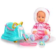 Famosa Nenuco Y Su Trineo Set De Juego De Nenuco Ideal Para La Diversión De Los Más Pequeños, Atuendo y Trineo Para La Nieve - Multicolor - Ver 2
