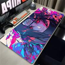 1/8 件日本动漫鼠标垫动漫游戏桌面配件鼠标垫办公室电脑鼠标垫笔记本电脑键盘桌垫个性化礼品鼠标垫装饰桌垫，适用于学校用品，返校游戏鼠标垫 - 彩色 - 查看 14